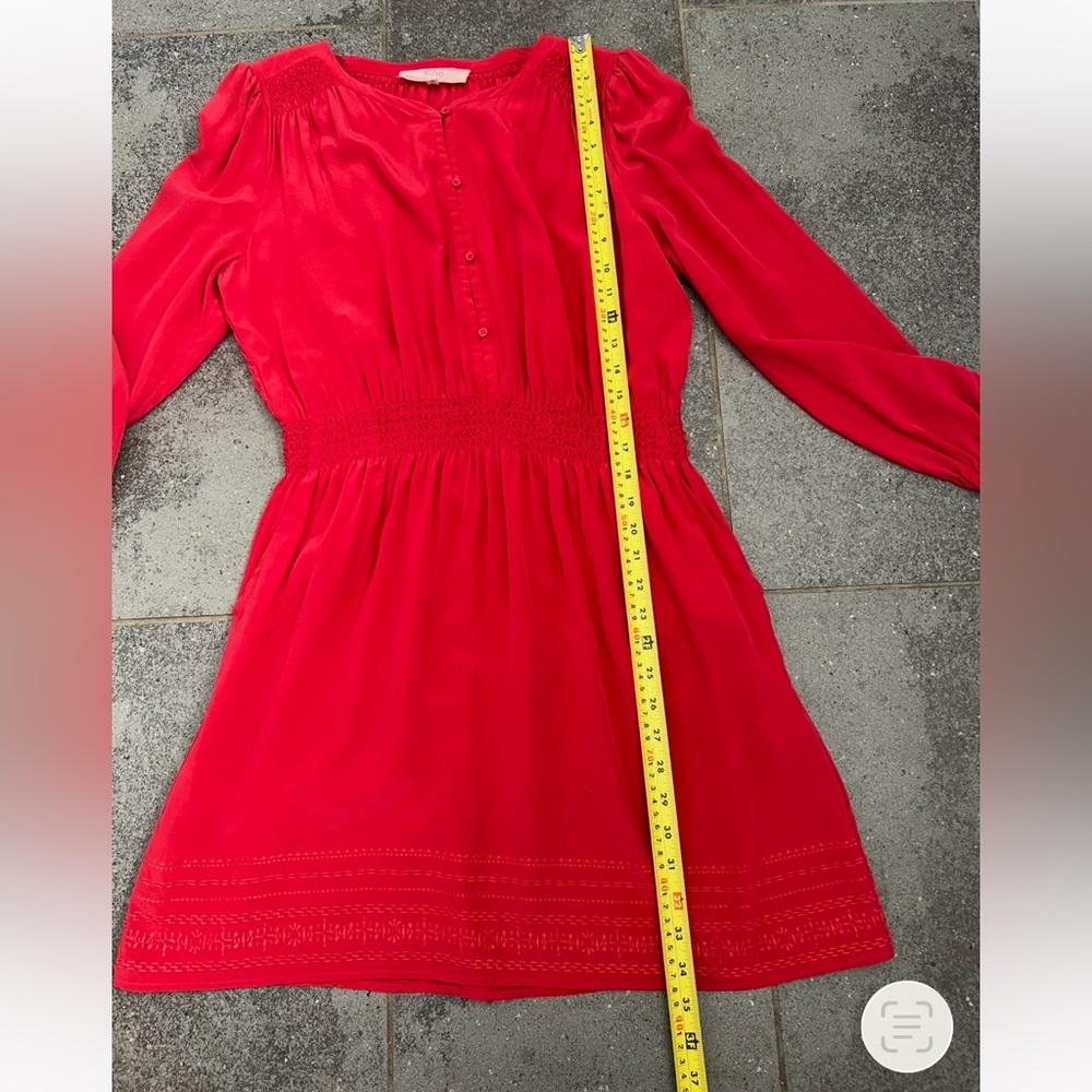 Vanessa Bruno Athé Vibrant Red Silk Dress.
Size 40 Fr, 8 US EUC - Picture 5 of 14